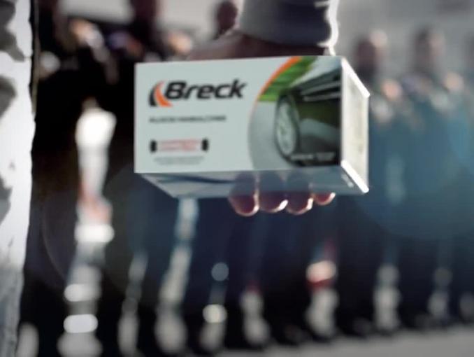 Krzysztof Hołowczyc reklamuje klocki hamulcowe Breck