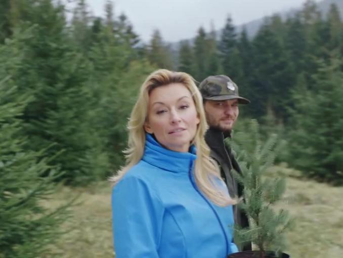 Martyna Wojciechowska w akcji Żywiec Zdrój "Po stronie natury"