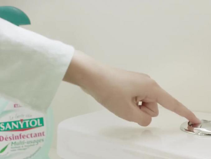 "Zdrowy styl życia" w reklamie Sanytolu