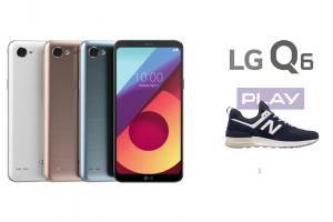 LG Q6 z butami New Balance promowany w sieci Play