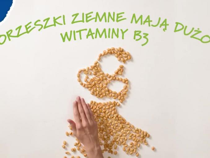 Walory zdrowotne w orzechach Felix - Witamina B3