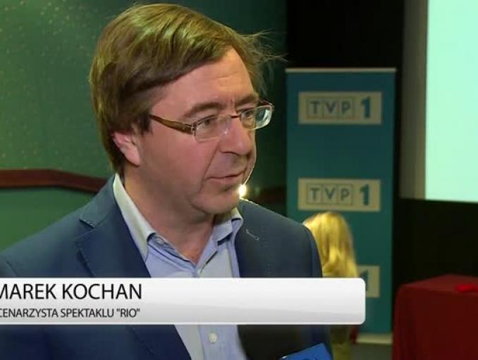 W TVP1 premiera spektaklu Teatru Telewizji „Rio” w reżyserii Redbada Klynstry-Komarnickiego