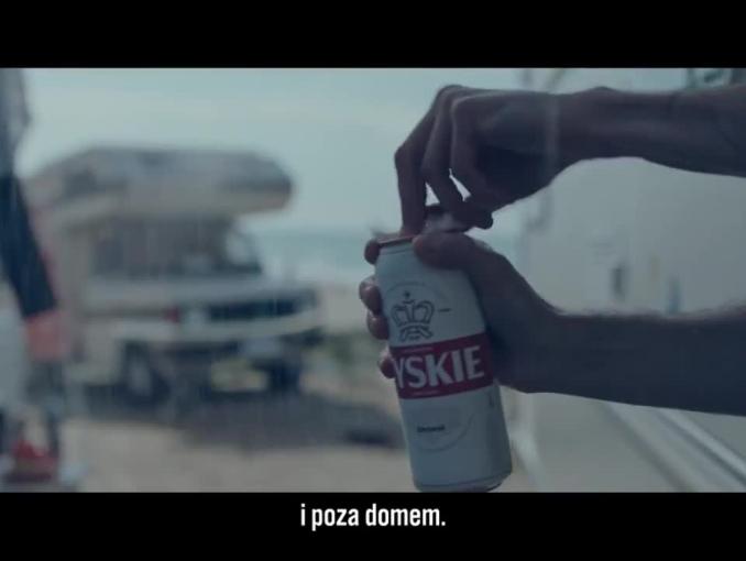 „Tyskie otwiera nas” w reklamie piwa Tyskie Gronie