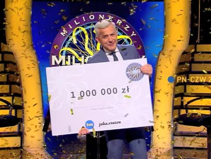 Wielka wygrana w „Milionerach” – jest kolejny milion 