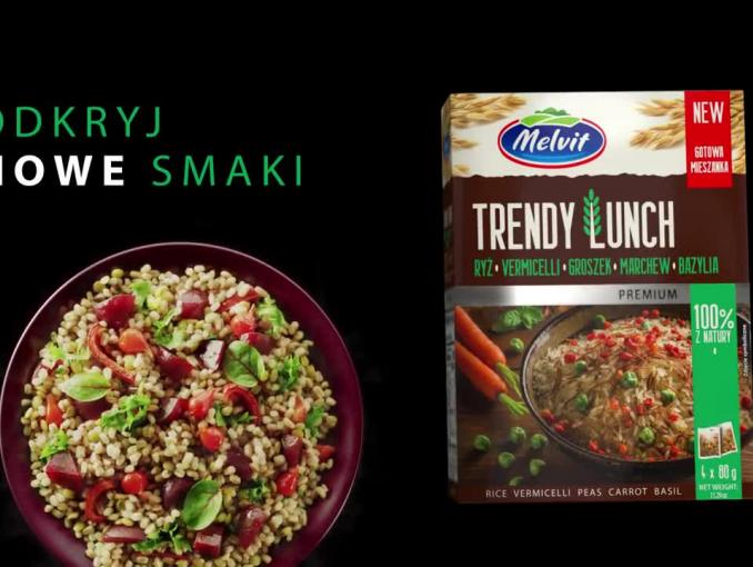 Trendy Lunch od Melvit - reklama nowych smaków
