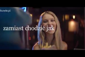 „Kiedy chodzi o modę” w reklamie eObuwie.pl