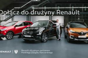 Kamil Stoch, Piotr Żyła, Dawid Kubacki i Maciej Kot w spocie Renault