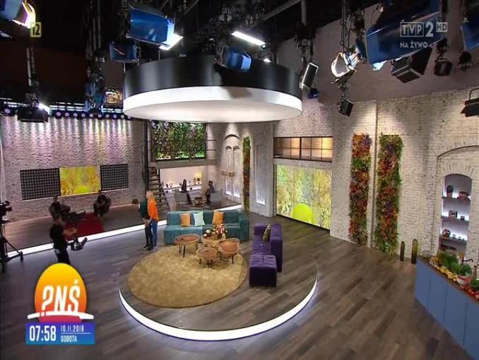 "Pytanie na śniadanie" w TVP2 - nowe studio 
