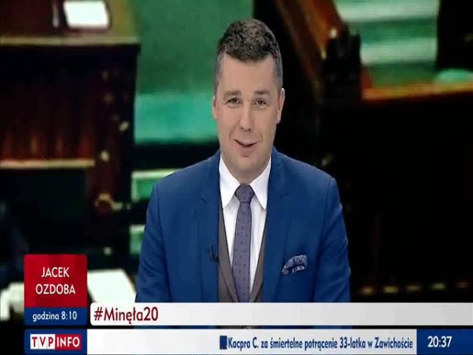 Rockowy przerywnik w "Minęła 20" w TVP Info