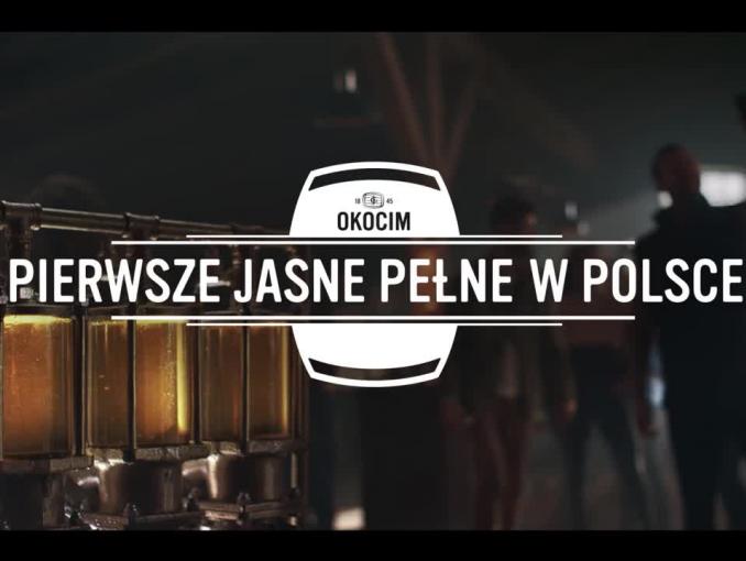 Okocim „Pierwsze Jasne Pełne w Polsce"