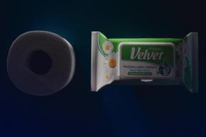 Filmowa reklama papieru toaletowego Velvet