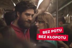 „Bez potu, bez kłopotu” - reklama antyperspirantów Hidrofugal