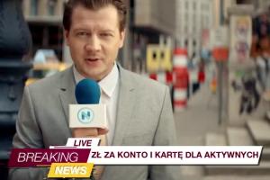Alior Bank w stylu Mariusza Maxa Kolonki reklamuje Konto Jakże Osobiste bez kosztów przewalutowania