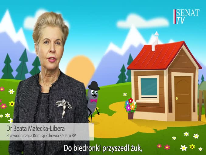 Senat animowanym spotem zachęca do szczepień