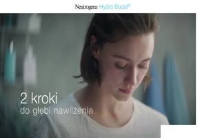 "Dotknij Głębi Nawilżenia"  - reklama Neutrogeny