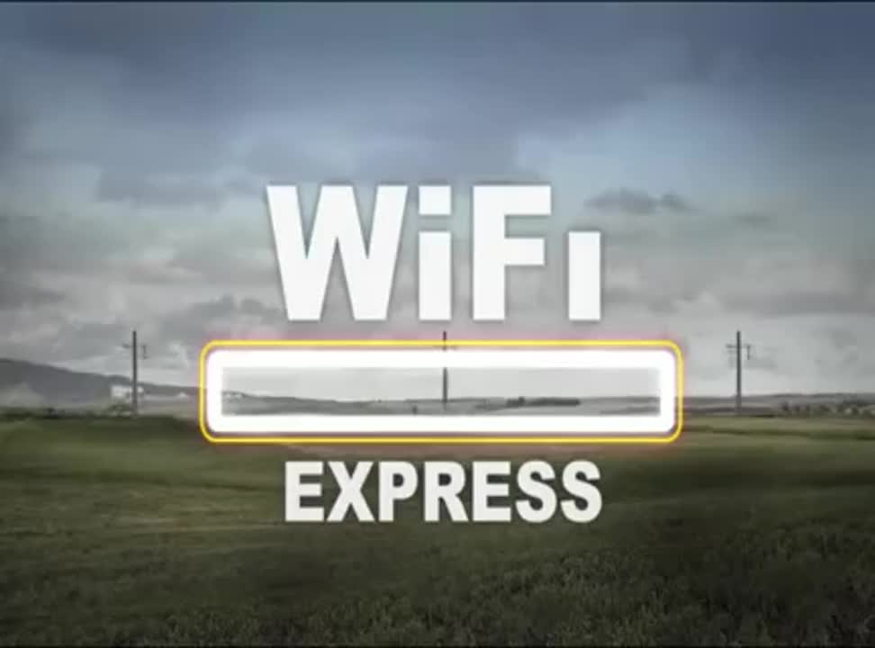 ING Bank Sląski - reklama konta w WiFi Expressie