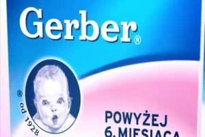 reklama mleka następnego Gerber
