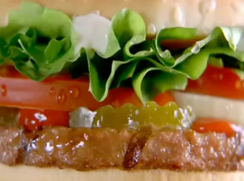 Burger King - reklama zestawów za 10 zł