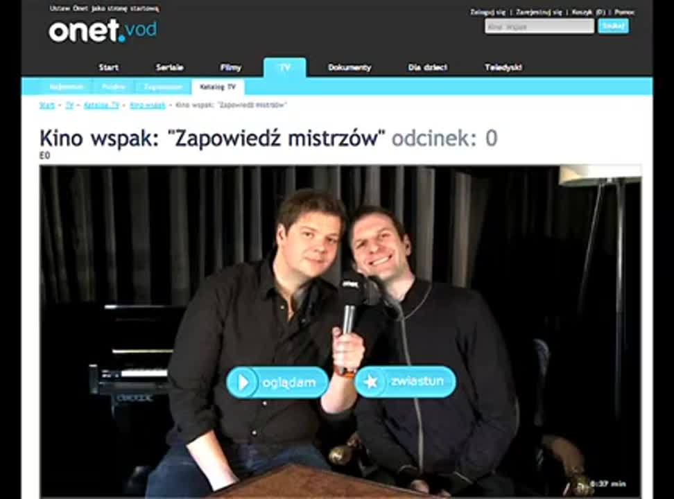 Kino Wspak - Figurski i Rutkowski na OnetVOD