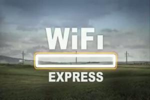 ING Bank Slaski - kolejna reklama w WiFi Expressie