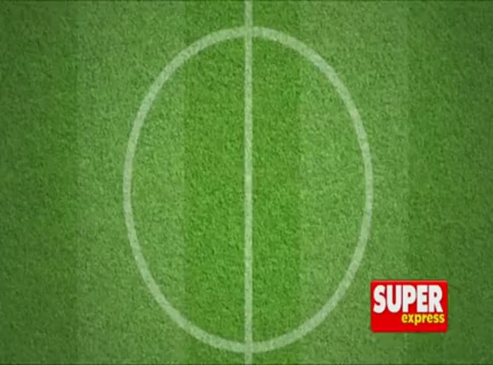 Super Express z plakatem kadry Smudy i przewodnikiem na Euro 2012