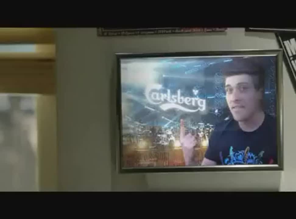 Carlsberg - reklama na Przystanek Woodstock