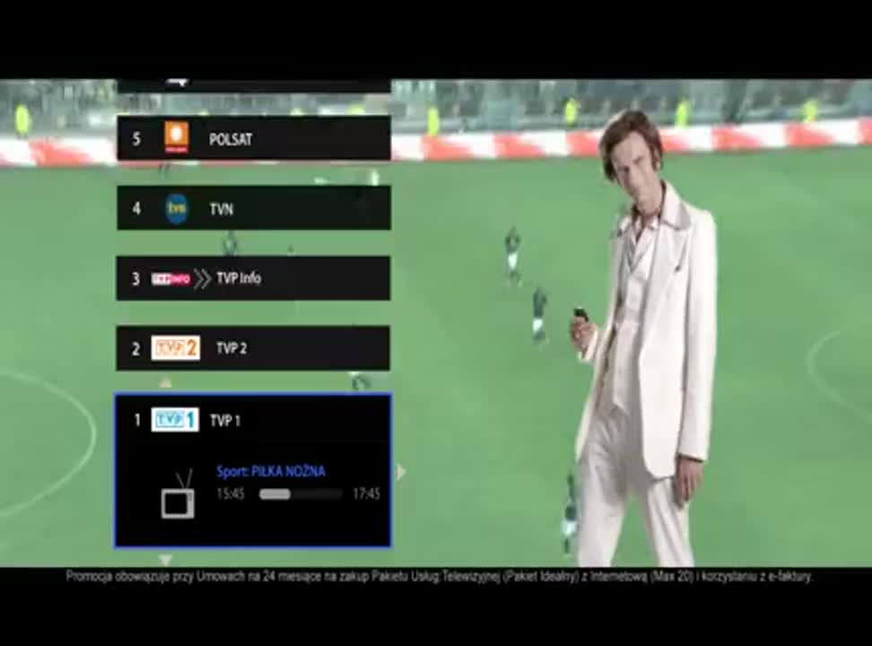 Netia - romantyczna reklama Telewizji Osobistej z Tomaszem Kotem