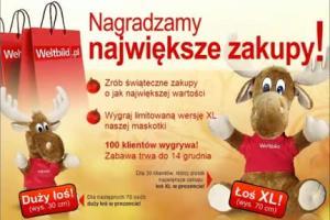 Łoś Leoś w kampanii świątecznej Weltbild Polska
