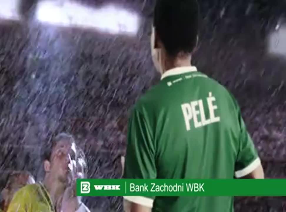 Pele w reklamie BZ WBK