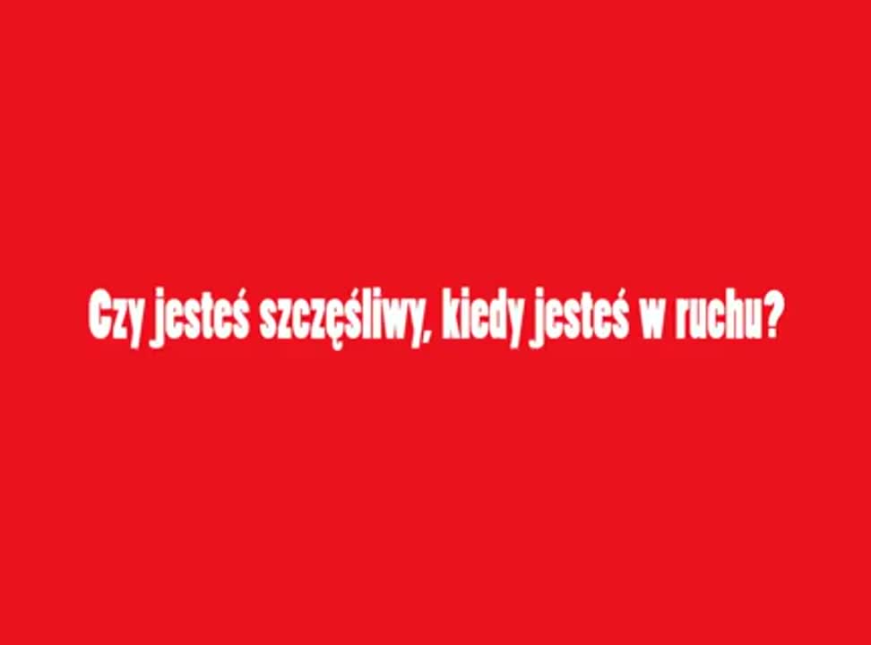 Ruch to radość - reklama Coca-Coli 