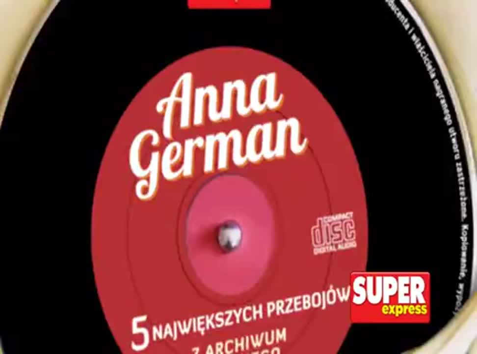 Płyta Anny German z "Super Expressem"
