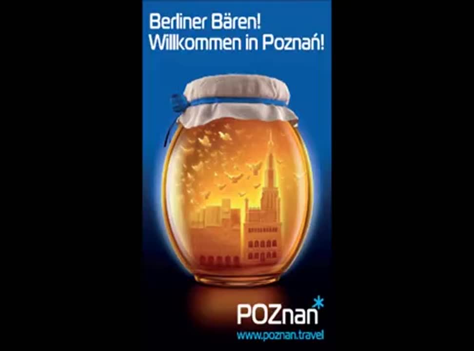 Poznań reklamami zaprasza berlińczyków