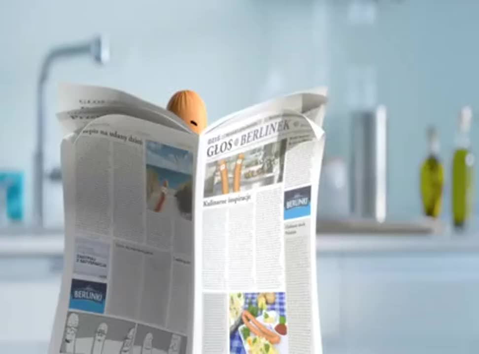 Berlinki mówią same za siebie”w reklamach 