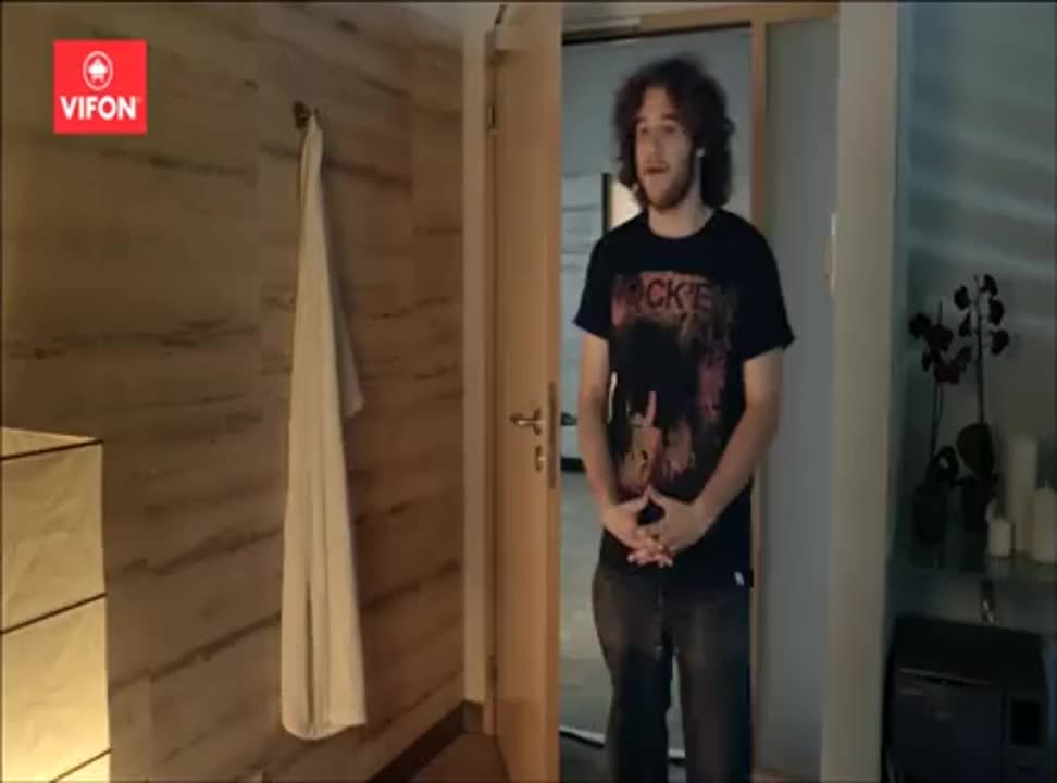 Vifon - reklama z masażem