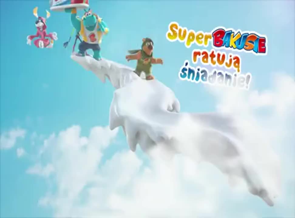 Bakuś - reklama z superbohaterami
