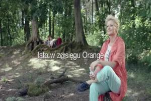 Rodzinka.pl na piłkarskiej wycieczce reklamuje Orange