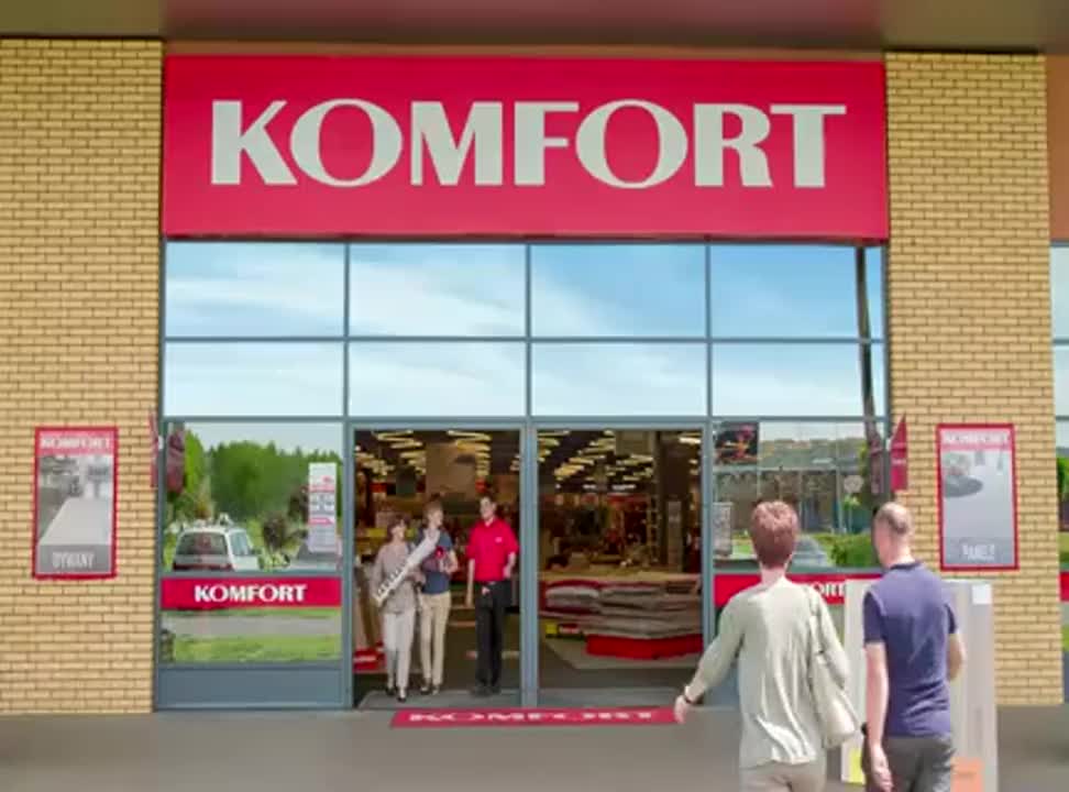 3 x TAK sklepów Komfort