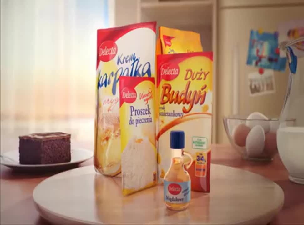 Ciasta i desery Delecta w kampanii sponsorskiej