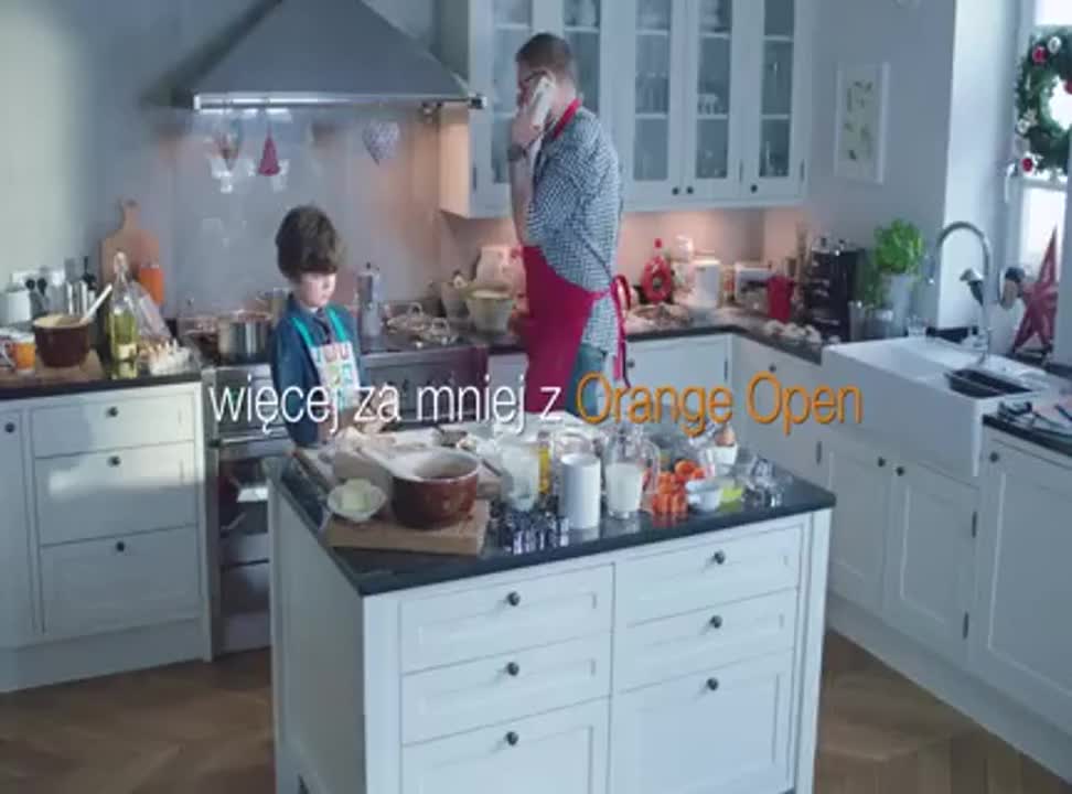 Orange Open - bożonarodzeniowa reklama z "Rodzinką.pl"
