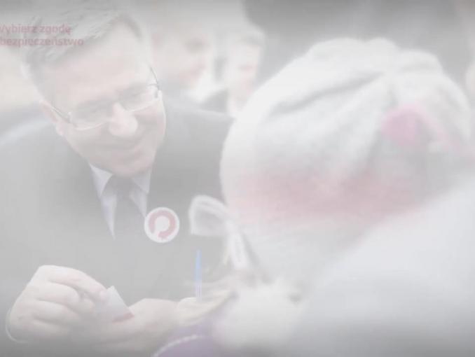 Wybierz zgodę i bezpieczeństwo - spot Bronisława Komorowskiego
