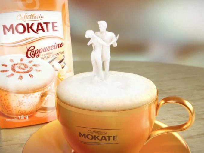 Rebranding Mokate na Caffetteria Mokate reklamowany sponsorsko