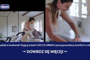 Wózki Chicco Urban reklamowane jako „prawdziwy komfort w mieście”