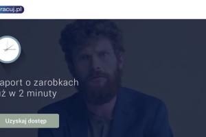 Pracuj.pl reklamuje wyszukiwarkę zarobków