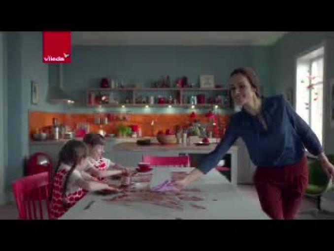 Vileda reklamuje Actifibre jako „ściereczkę nowej generacji”