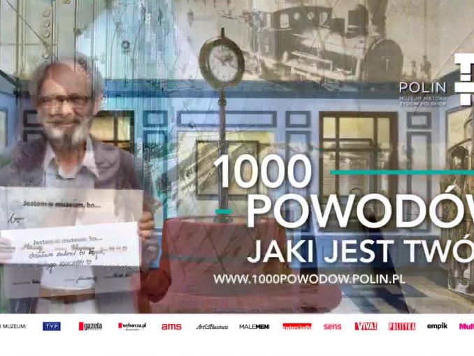 „1000 powodów do opowiadania” - spot Muzeum Historii Żydów Polskich Polin