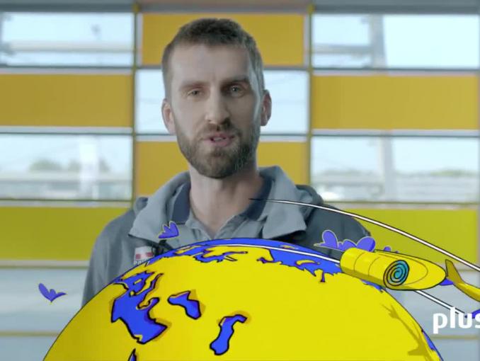 Siatkarz Marcin Możdżonek reklamuje Wi-Fi Calling w Plusie „bez zasięgu 4 sieci”