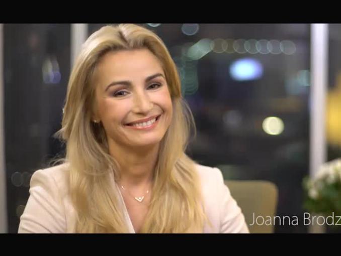 Joanna Brodzik znów ambasadorką reklamową kosmetyków Garnier