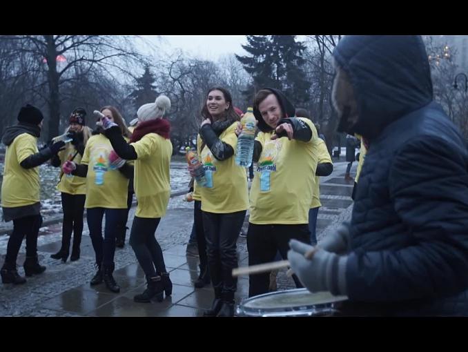 Żywiec Zdrój zaświecił Słońce dla mieszkańców Warszawy