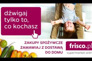 Reklama internetowego supermarketu Frisco.pl