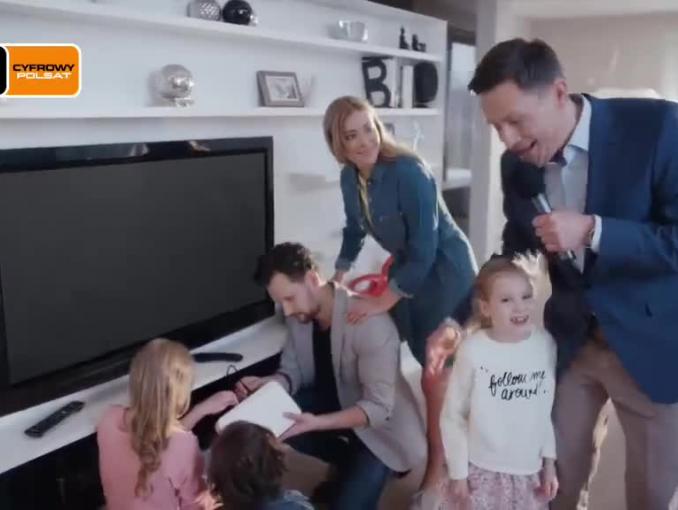 Krzysztof Ibisz w reklamach Cyfrowego Polsatu
